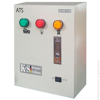 Трифазний генератор KONNER&SOHNEN KS 8100HDE-1/3 ATSR