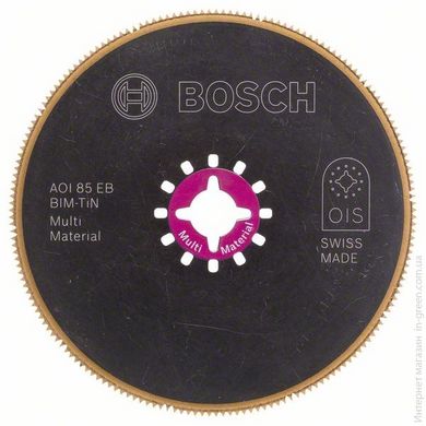 BIM-TIN сегментированный круглый пильный диск BOSCH MULTI (2608661760)