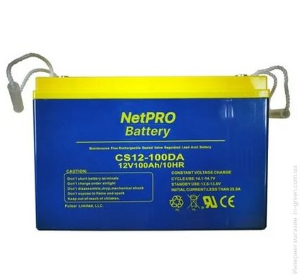 Аккумулятор NetPRO CS 12-100D NEW