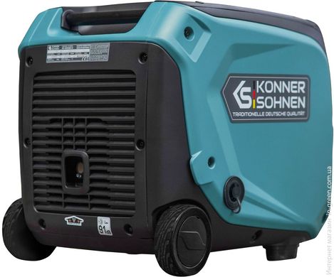 Генератор газо-бензиновий інверторний Konner&Sohnen KS 4000iEG S