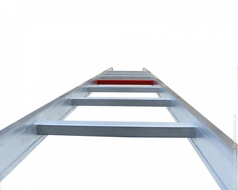 Односекционная алюминиевая лестница Unomax Pro VIRASTAR 17 ступеней