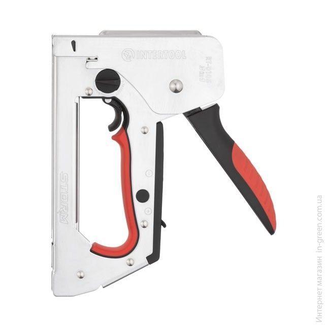 Степлер строительный 3 в 1 STORM INTERTOOL RT-0105