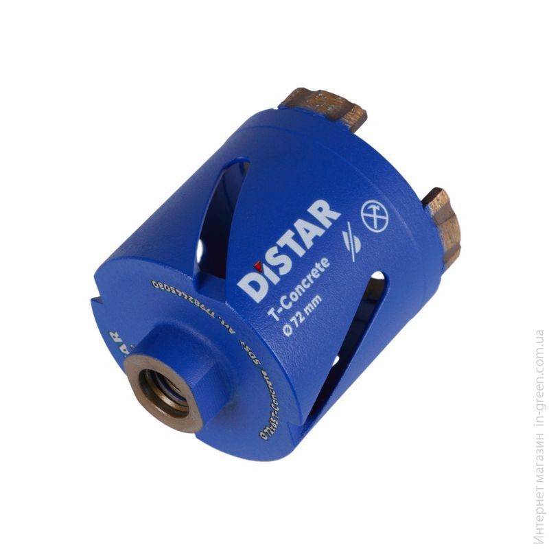 Сверло алмазное Distar САСС-W 72x65-4xM16 T-БЕТОН (17984445080)