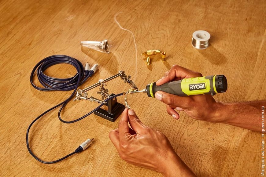 Паяльник аккумуляторный Ryobi USB Lithium RSI4-120G (5133006146)