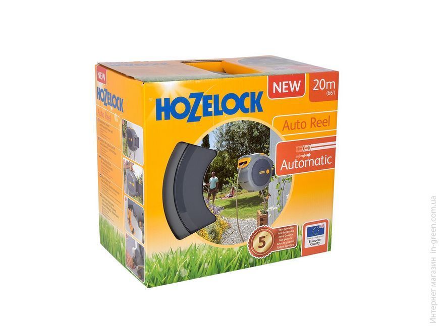 Катушка для шланга автоматическая HoZelock AutoReel 2401 20 м + 2 м с шлангом