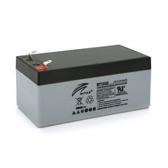 Аккумуляторная батарея AGM RITAR RT1232, Gray/Black Case, 12V 3.2Ah (133 х 67х 59 (63) ) Q10