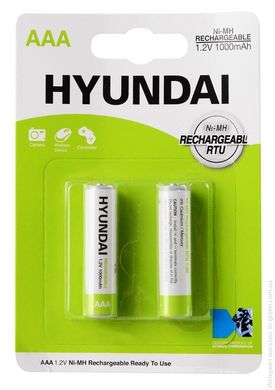 Акумулятор HYUNDAI HR03 1000Mah 2pcs/card
