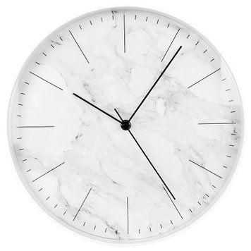 Годинник настінний Technoline 635205 White Marble