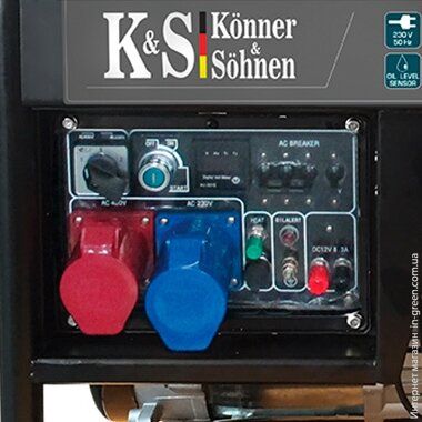 Трехфазный генератор Konner&Sohnen KS 9100HDE-1/3 ATSR