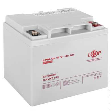 Аккумулятор гелевий LPM-GL 12V - 45 Ah