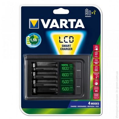 Зарядное устройство VARTA LCD SMART CHARGER