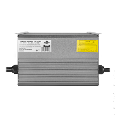 Зарядний пристрій для акумуляторів LogicPower LiFePO4 48V (58.4V)-80A-3840W-LED