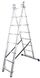Алюмінева трьохсекційна драбина VIRASTAR TRIOMAX 3х8 сходинок (VTL038) Фото 3 з 11