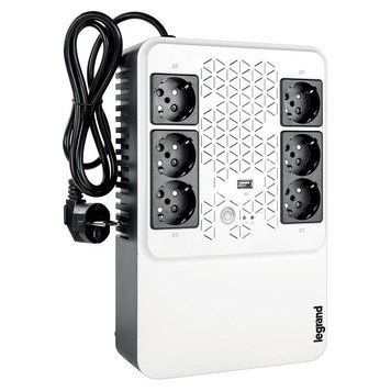 Источник бесперебойного питания Legrand Keor Multiplug 800ВА, (4+2)хSchuko