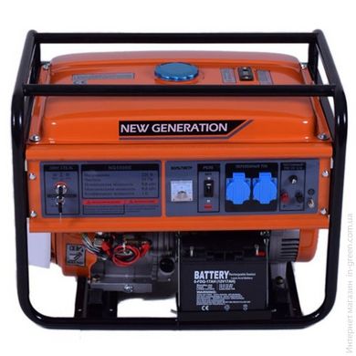 Бензиновий генератор New Generation NG5500E