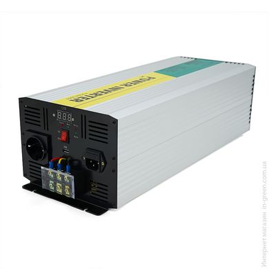 Інвертор напруги RITAR RSCU-4000, 12V/220V, 4000W з правильною синусоїдою