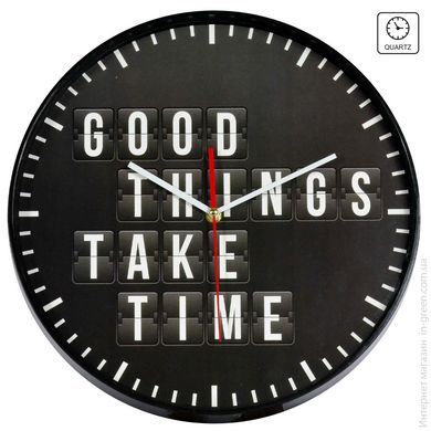 Годинник настінний Technoline 775485 Good Things Take Time