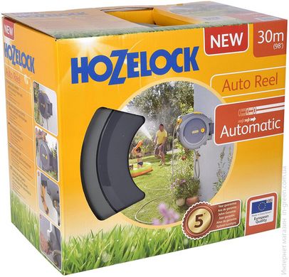 Катушка до шлангу автоматична HoZelock AutoReel 2403 30 м + 2 м з шлангом