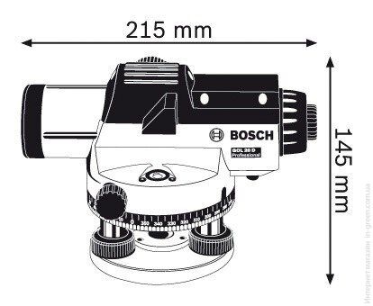 Оптичний нівелір BOSCH GOL 20 D (0601068400)