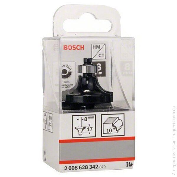 Фреза карнізна 10/17/8 BOSCH (2608628342)