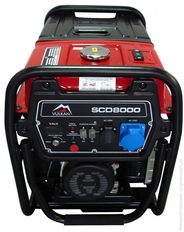 Генераторна установка VULKAN SCD8000