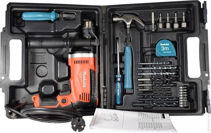 Дриль ударна MAKITA M8100KX2