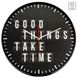 Годинник настінний Technoline 775485 Good Things Take Time Фото 2 з 2