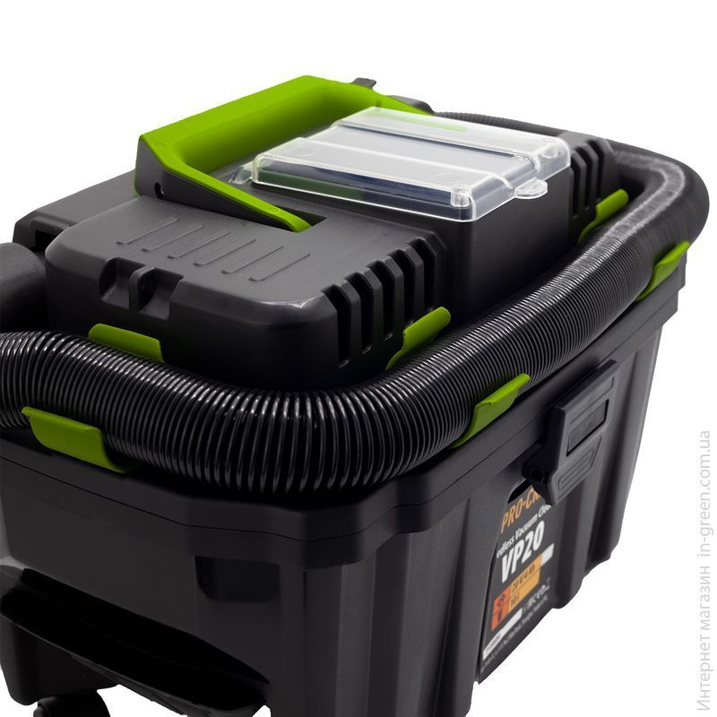 Аккумуляторный будівельний пилосос Procraft VP20