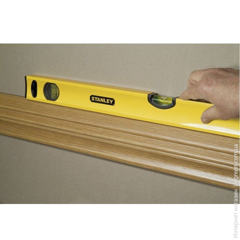 Уровень STANLEY Classic Box Level алюминиевый, 3 капсулы, STHT1-43108