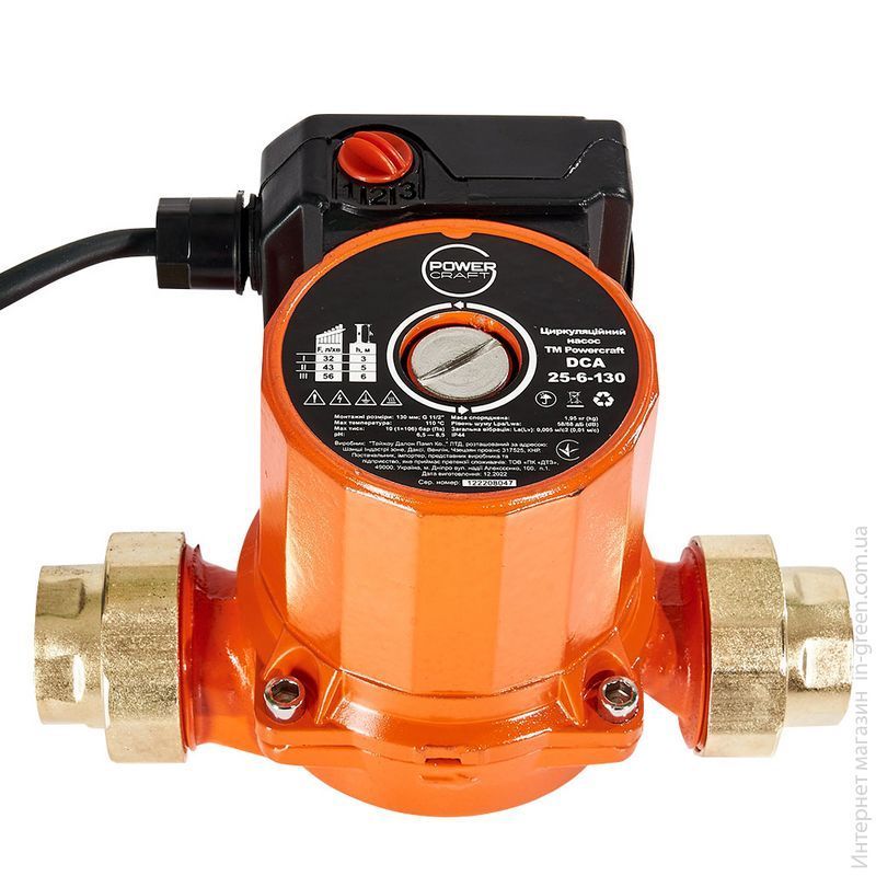 Насос циркуляционный Powercraft DCA 25-6-130 (182167)