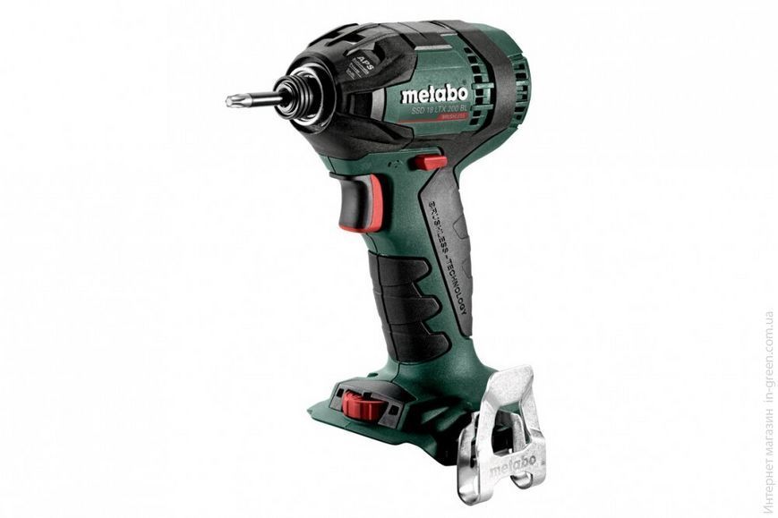 Акумуляторний ударний гайкокрут Metabo SSD 18 LTX 200 BL Каркас + MetaLoc