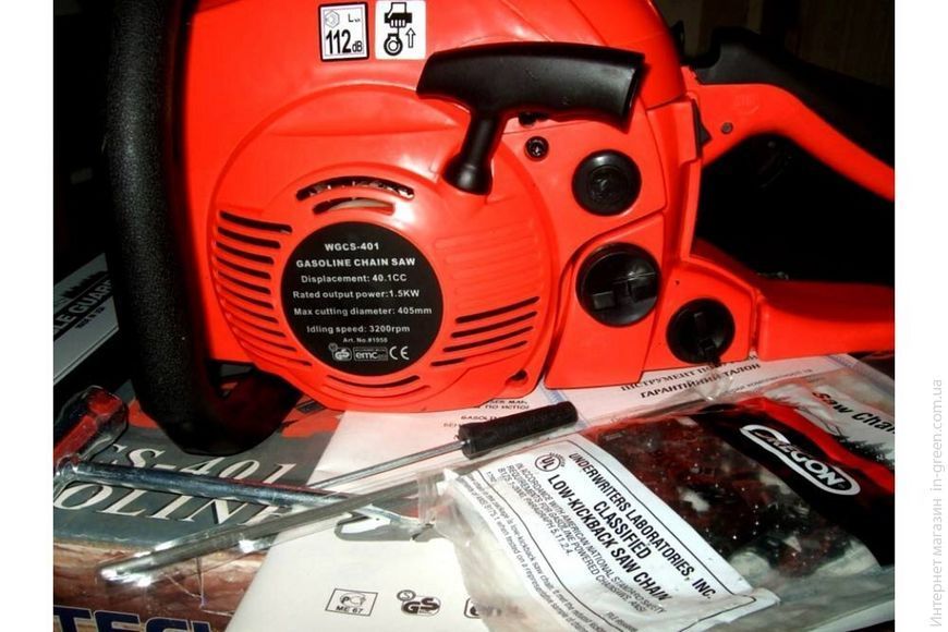 Бензопила WINTECH WGCS-401