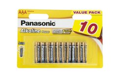 Батарейка Panasonic ALKALINE POWER AAA BLI 10