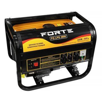 Генератор бензин/газ Forte FG LPG 3800
