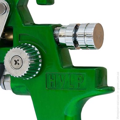 Краскораспылитель HVLP O1.7 с в/б (зеленый)
