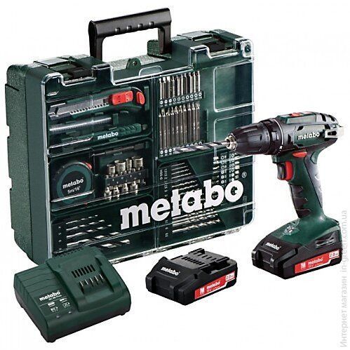 Акумуляторний дриль-шуруповерт (дриль-шурупокрут) METABO BS 18 Mobile KRAUSEhop