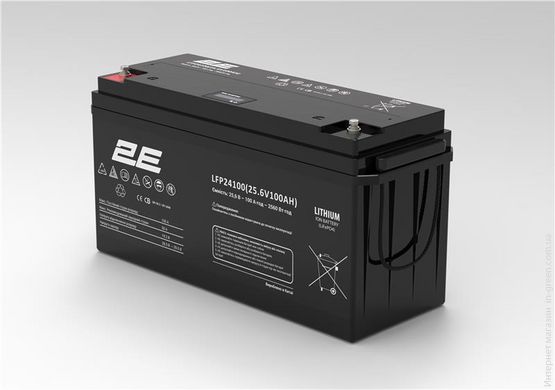 Аккумуляторна батарея 2E LFP24, 24V, 100Ah