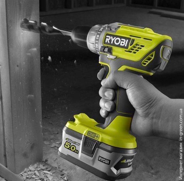 Дриль-шуруповерт ( Дриль-шурупокрут ) RYOBI R18DD3-0