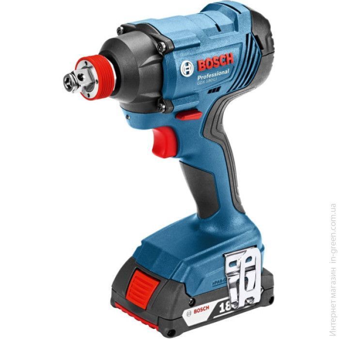 Аккумуляторный ударный гайковерт Bosch GDX 180-Li (06019G5223)