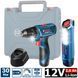 Шуруповерт-дрель BOSCH GSR 120 LI + фонарик GLI 12V-300 (06019G8004) Фото 8 из 8