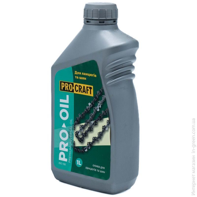 Бензопила PRO-CRAFT GS50(1ш+л) + Олива 2T 1л + Олива для ланцюга PRO-CRAFT 1л