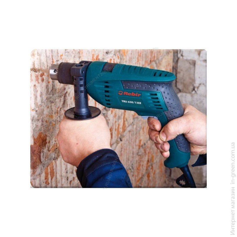 Дрель ударная REBIR TRU-670/13ER