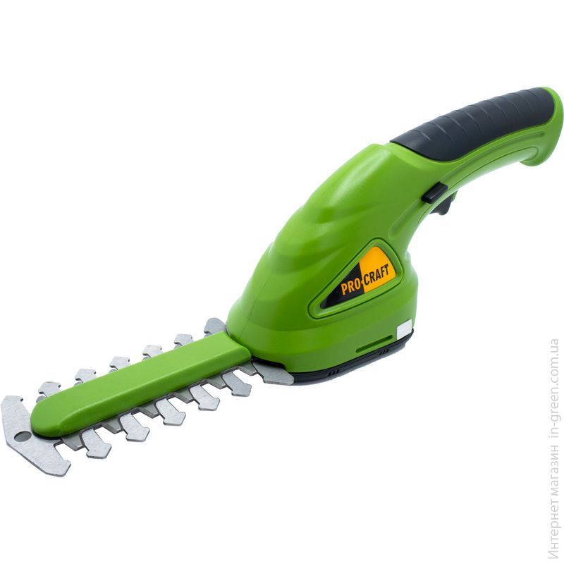 Подрезчик травы и кусторез аккумуляторный Procraft PGH1500