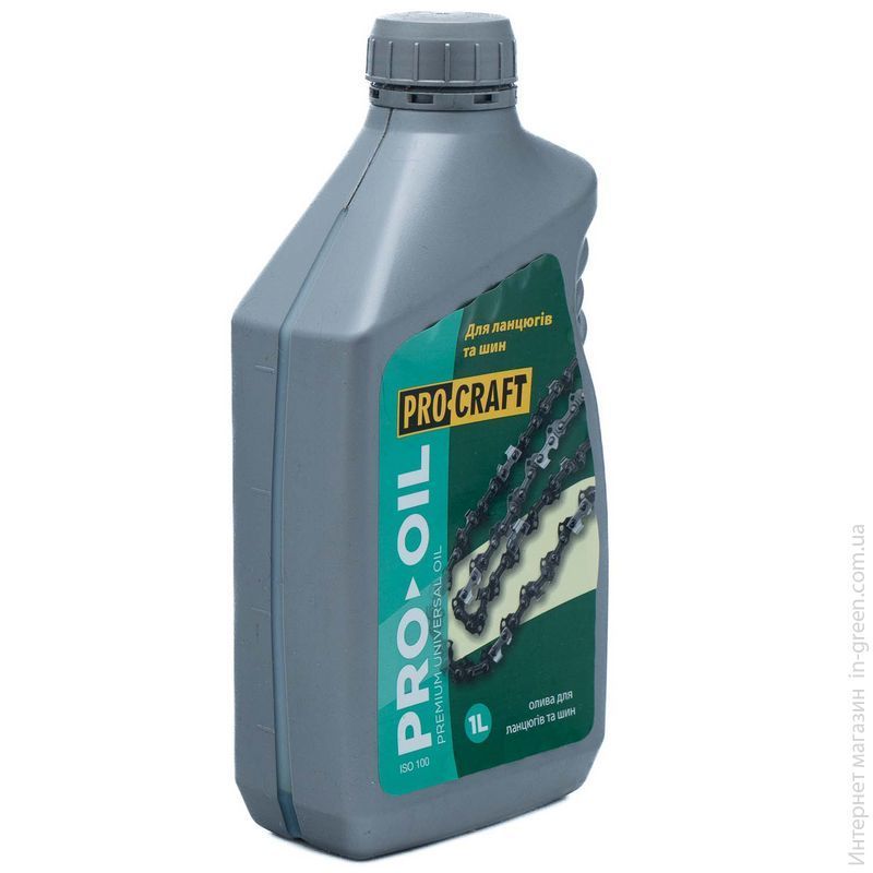 Бензопила PRO-CRAFT GS50(1ш+л) + Олива 2T 1л + Олива для ланцюга PRO-CRAFT 1л