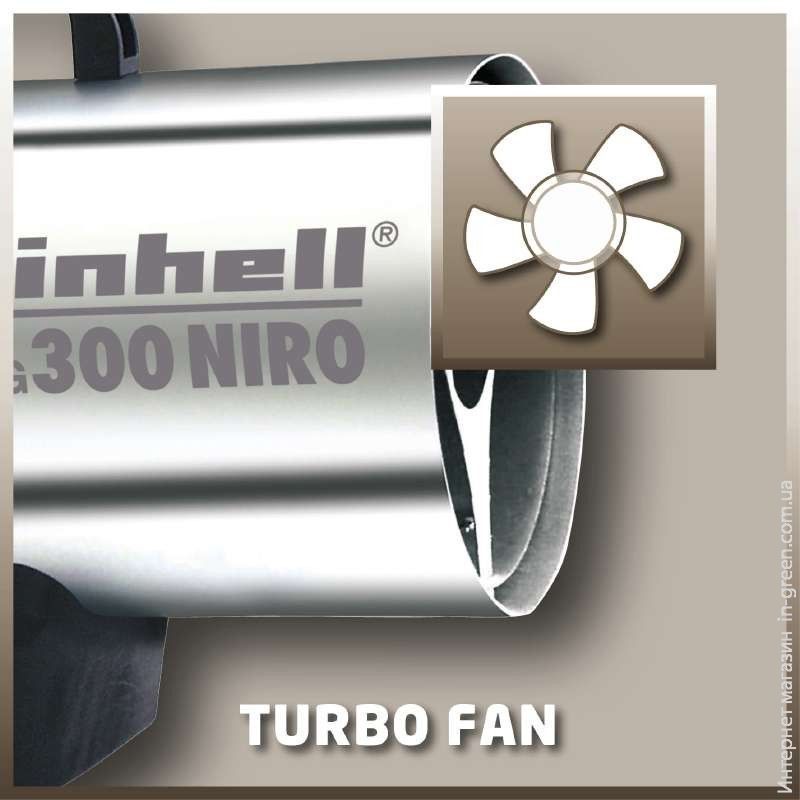 Обігрівач газовий Einhell HGG 300 Niro (2330910)