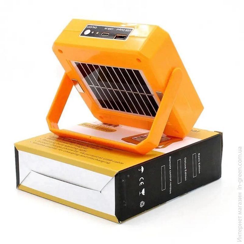 Фонарь переносной Voltronic RD-C096+Solar+пульт