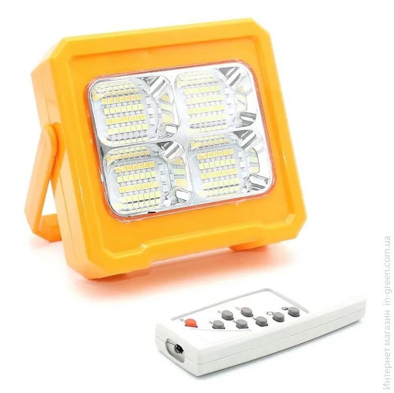 Фонарь переносной Voltronic RD-C096+Solar+пульт