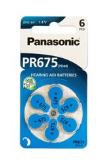 Батарейка Panasonic PR-675H BLI 6