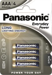 Батарейка Panasonic EVERYDAY POWER LR03REE/4BP лужна AAА блістер
