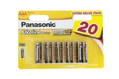 Батарейка Panasonic ALKALINE POWER AAA BLI 20